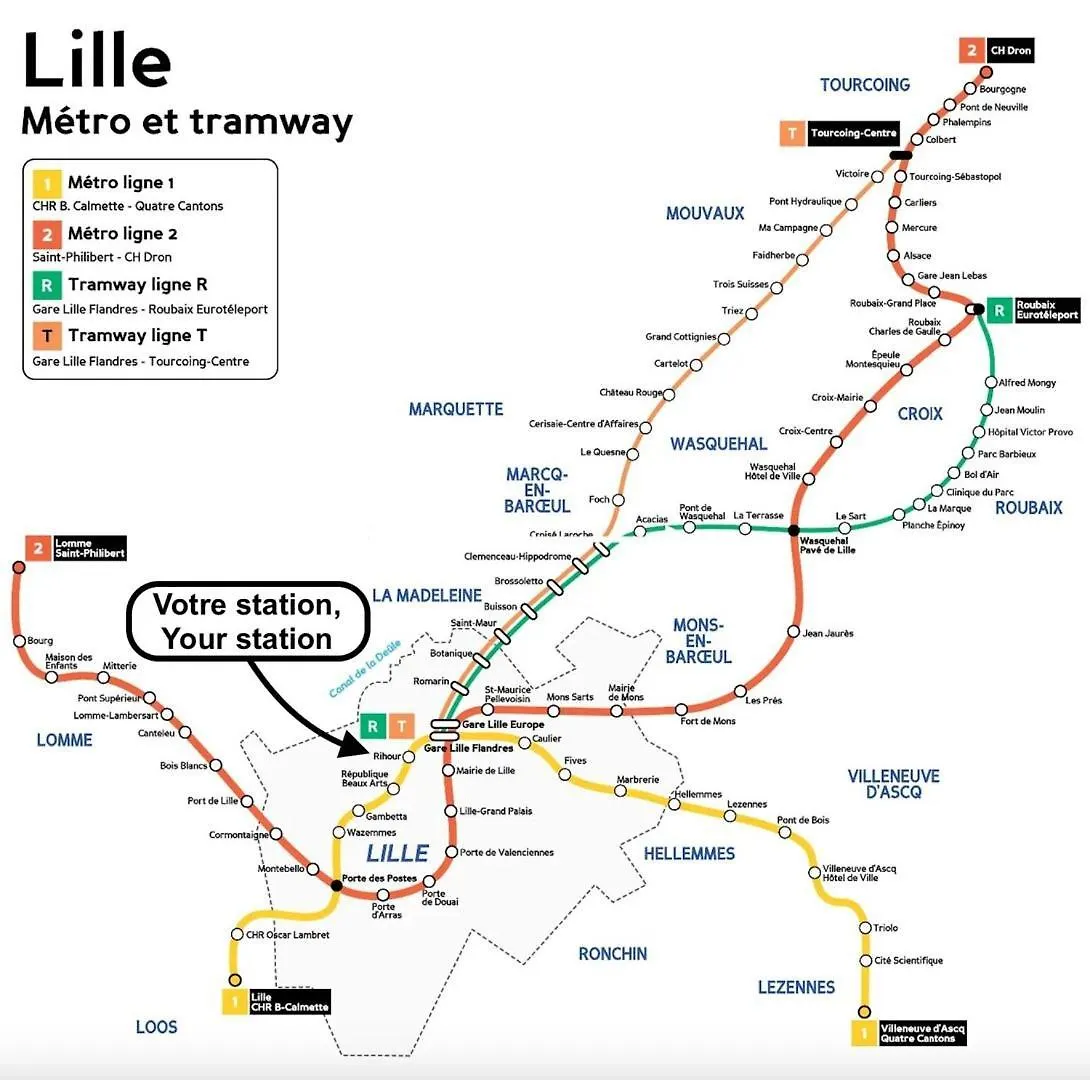 Vieux Lille - Beautiful Neat And Bright Apartment 0*,